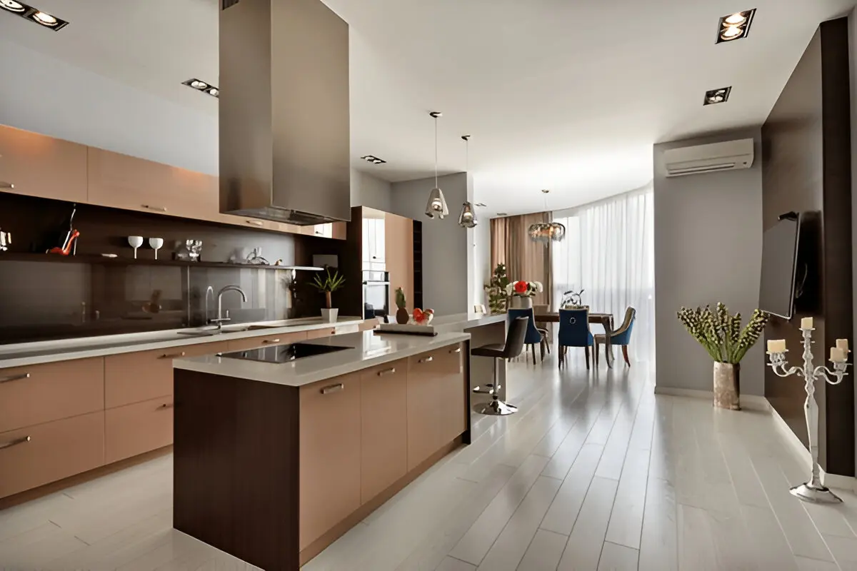 Renovision Design & Build Contractors Bellevue delivering modern kitchen remodeling solutions with custom cabinetry and stylish finishes.